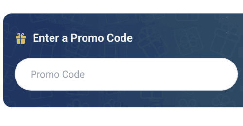Enter the promo code