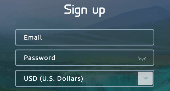 Create an account