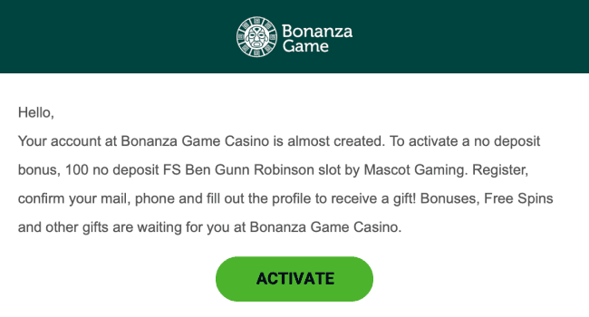 Confirm your registration
