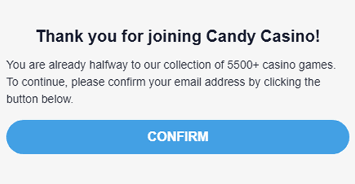 Confirm your profile Confirm your profile