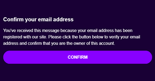 Verify your profile.