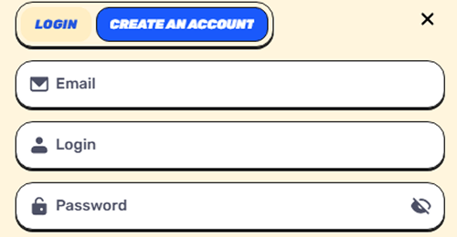 Register your account Register your account