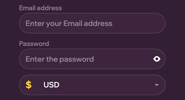 Create an account