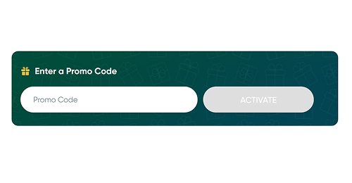 Activate the no deposit bonus