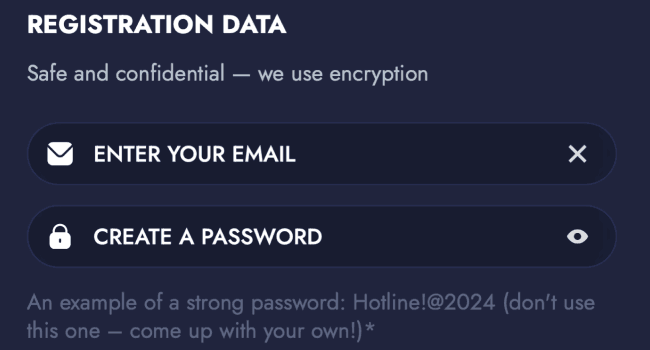 Create an account