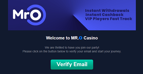Verify your email