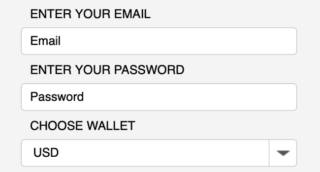 Create an account