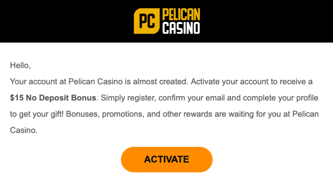 Pelican casino bonus