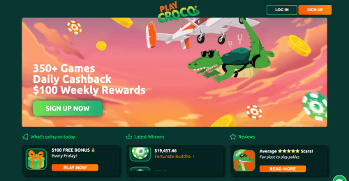 Access PlayCroco Casino’s official site