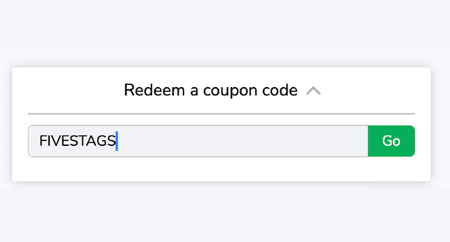 Claim the bonus