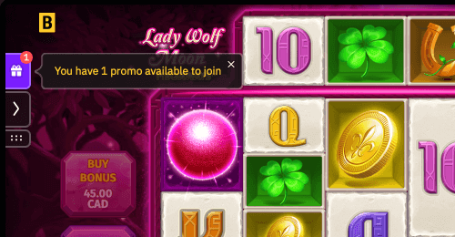 Enjoy your no deposit bonus