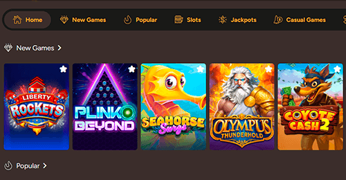 Play the eligible games